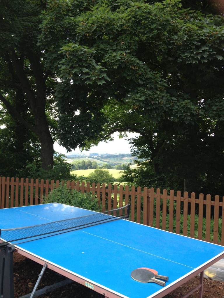 View from the playground