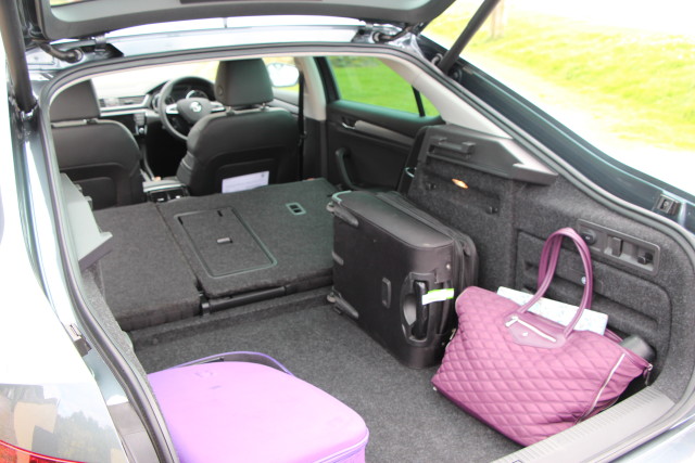 Skoda Superb boot space