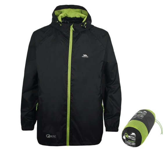 Trespass Qikpac waterproof jacket